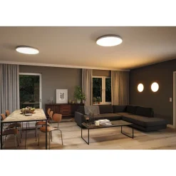 LED-paneeli Paulmann Velora, Smart Home Zigbee 3.0, Ø60cm, 32W, säädettävä värilämpötila, himmennettävä, valkoinen