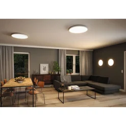 LED-paneeli Paulmann Velora, Smart Home Zigbee 3.0, Ø60cm, 32W, säädettävä värilämpötila, himmennettävä, valkoinen