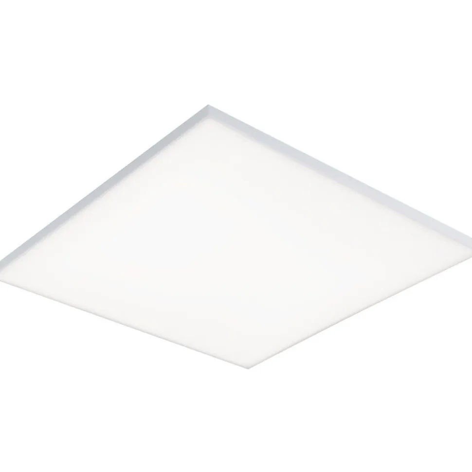 LED-paneeli Paulmann Velora, Smart Home Zigbee 3.0, 59.5x59.5cm, 19.5W, säädettävä värilämpötila, himmennettävä, mattavalkoinen