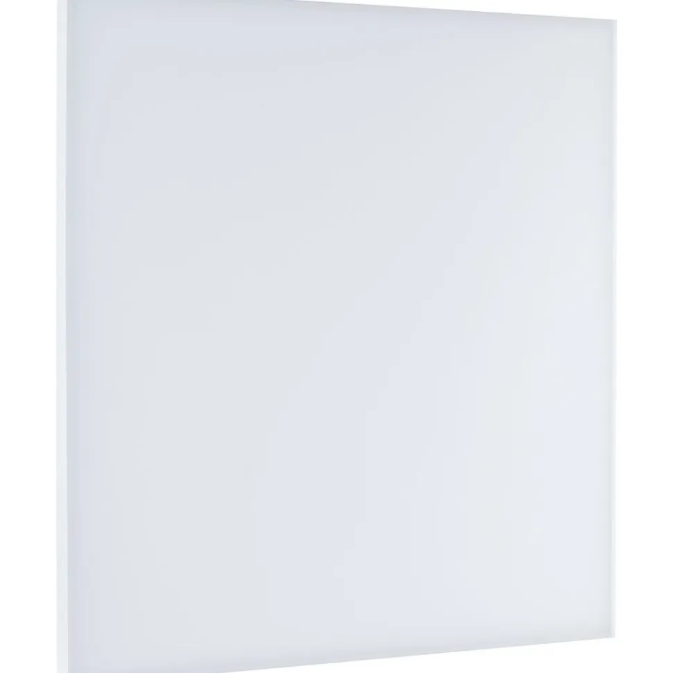 LED-paneeli Paulmann Velora, Smart Home Zigbee 3.0, 59.5x59.5cm, 19.5W, säädettävä värilämpötila, himmennettävä, mattavalkoinen