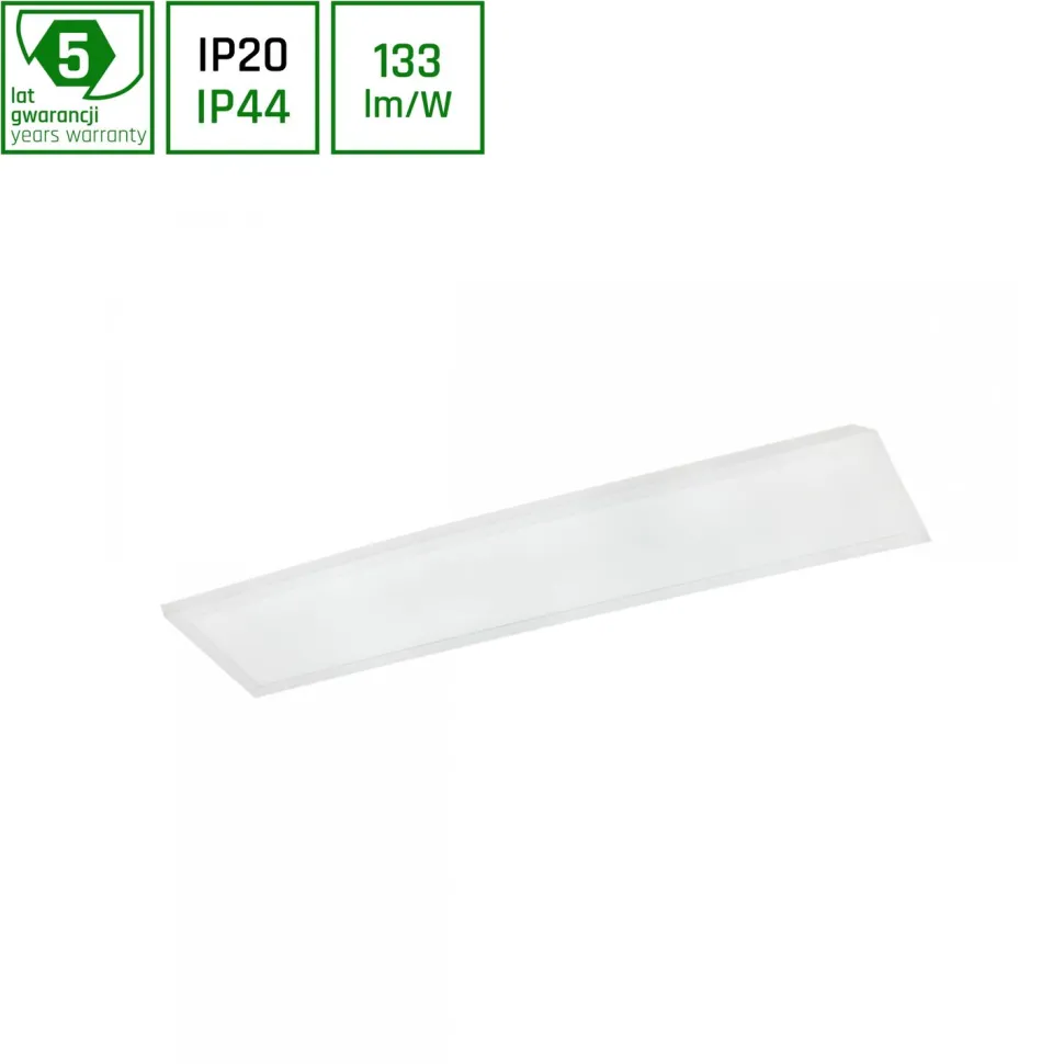 LED-paneeli Spectrum Algine Backlight 30W 4000K 120° IP44 295x1195x32mm valkoinen