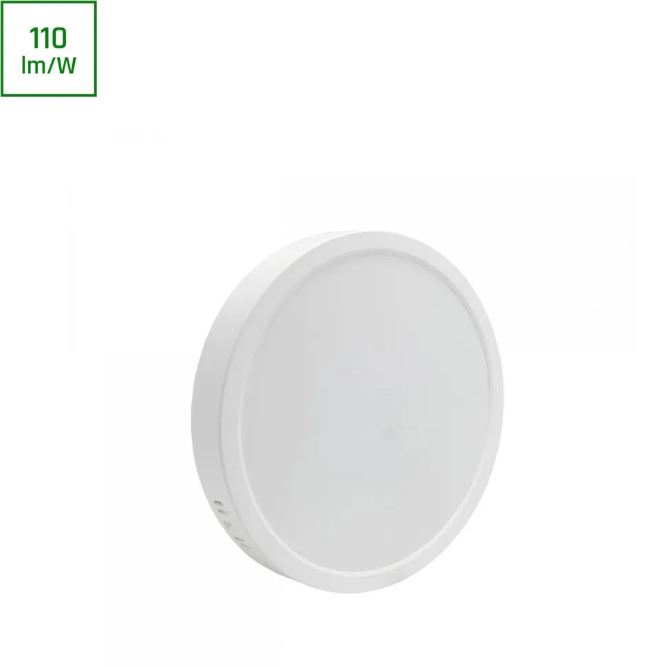 LED-paneeli Spectrum Algine Backlight 24W 4000K 120° Ø288x38mm valkoinen