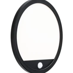 LED-paneeli ulkokäyttöön Paulmann Lamina, IP44, 28cm, 3000K, liiketunnistin, korroosionkestävä, musta