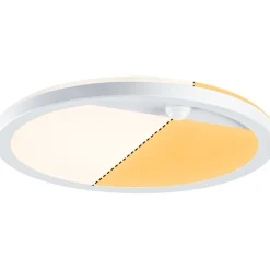 LED-paneeli ulkokäyttöön Paulmann Lamina, IP44, 28cm, liiketunnistin, hämärätunnistin, säädettävä värilämpötila, valkoinen