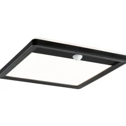 LED-paneeli ulkokäyttöön Paulmann Lamina, IP44, 25x25cm, liiketunnistin, hämärätunnistin, säädettävä värilämpötila, valkoinen