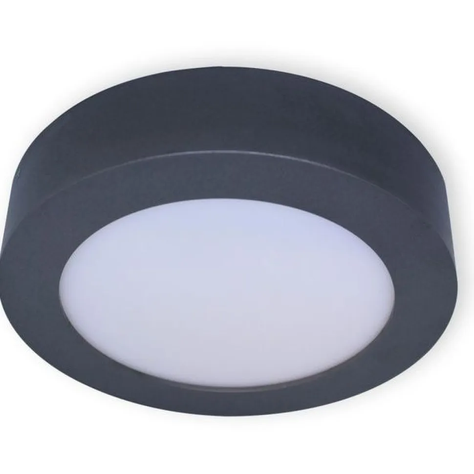 LED-paneeli Ensto Velox ALSD180HPP IP20 11W/830/840 Ø180x39 mm harmaa
