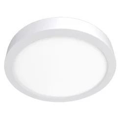 LED-paneeli Harju Ø138mm, 6W, uppo/pinta, IP20, 3000K, valkoinen