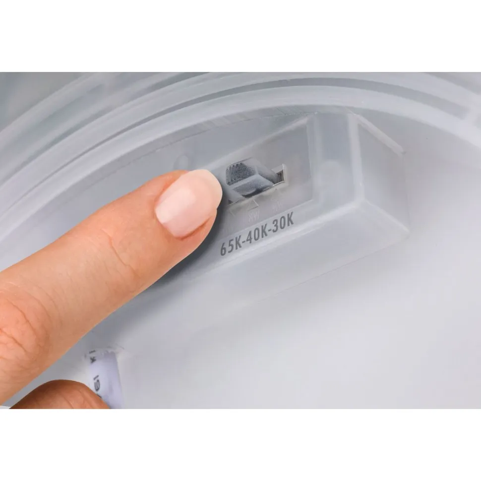 LED-paneeli Paulmann Atria Shine IP44 Ø398mm 20.8W 2800lm White Switch puunruskea tammi