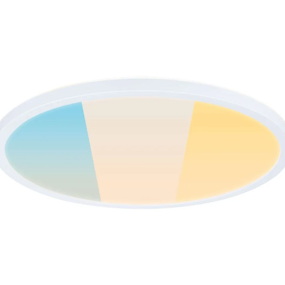 LED-paneeli Paulmann Atria Shine IP44 Ø398mm 20.8W 2800lm White Switch puunruskea tammi