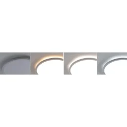 LED-paneeli Paulmann Atria Shine IP44 Ø398mm 20.8W 2800lm White Switch puunruskea tammi