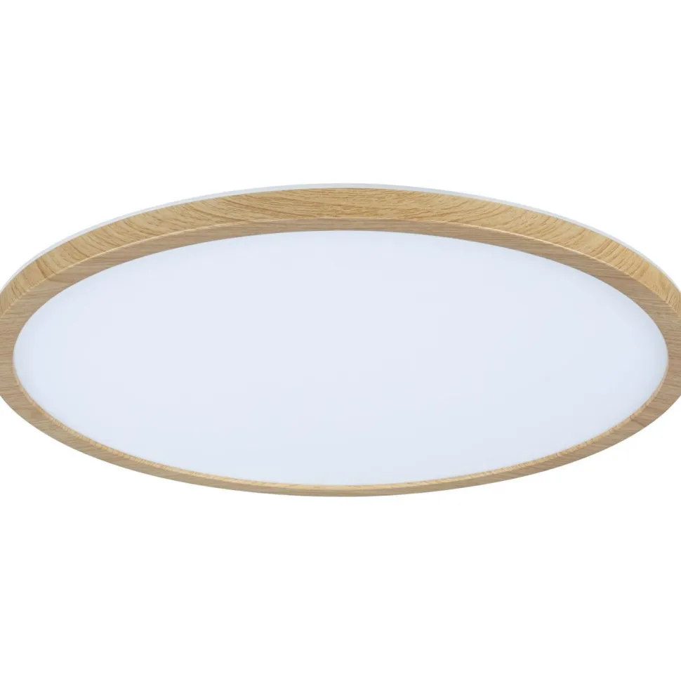 LED-paneeli Paulmann Atria Shine IP44 Ø398mm 20.8W 2800lm White Switch puunruskea tammi