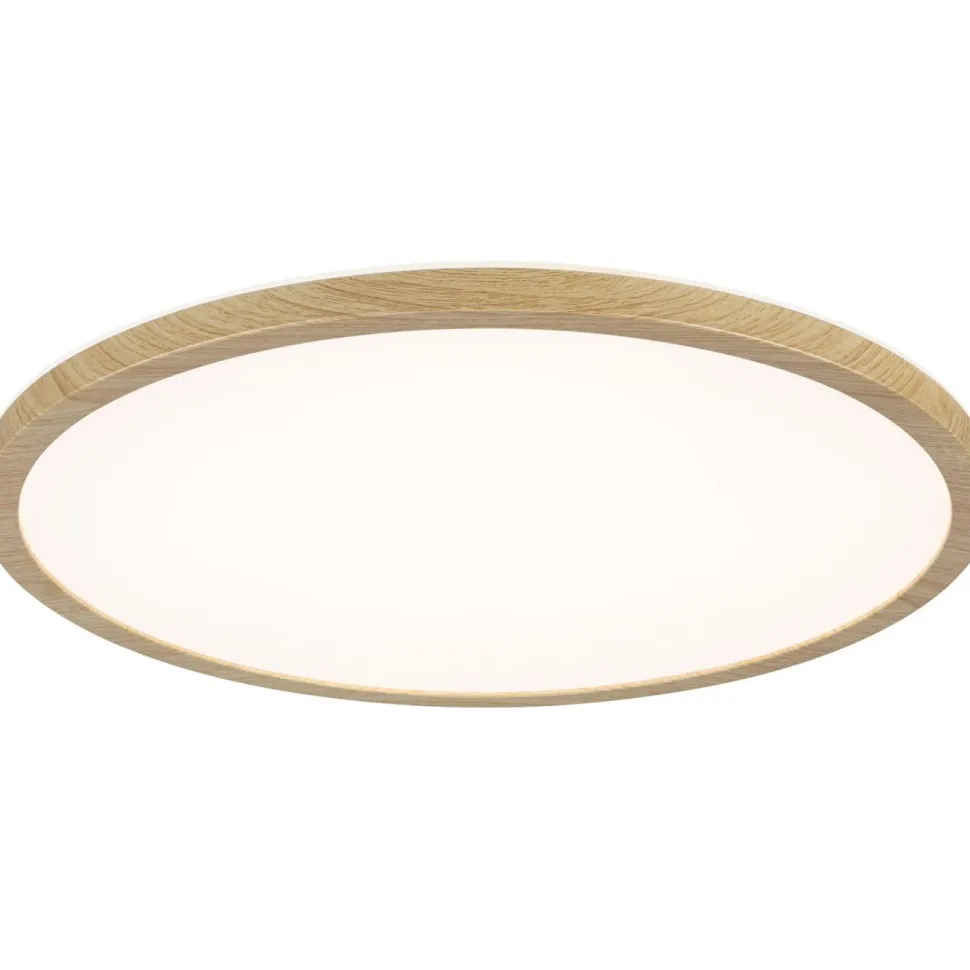 LED-paneeli Paulmann Atria Shine IP44 Ø398mm 20.8W 2800lm White Switch puunruskea tammi