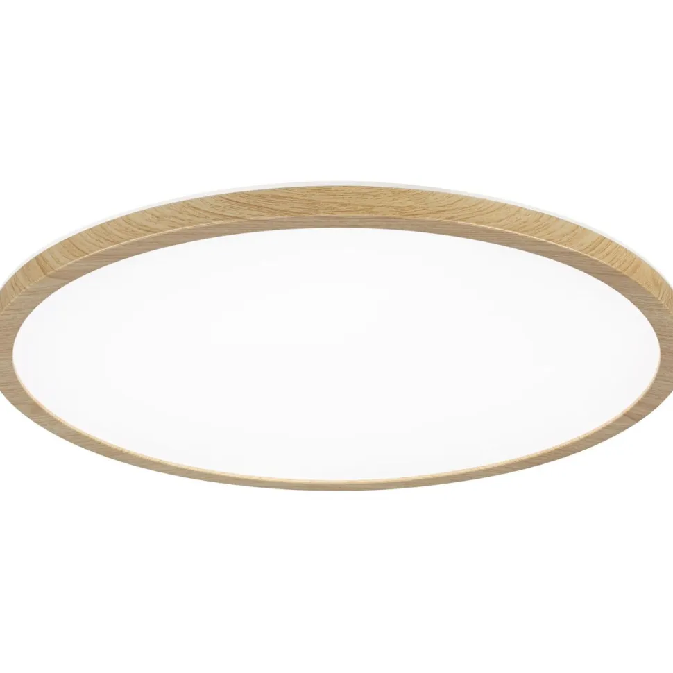 LED-paneeli Paulmann Atria Shine IP44 Ø398mm 20.8W 2800lm White Switch puunruskea tammi