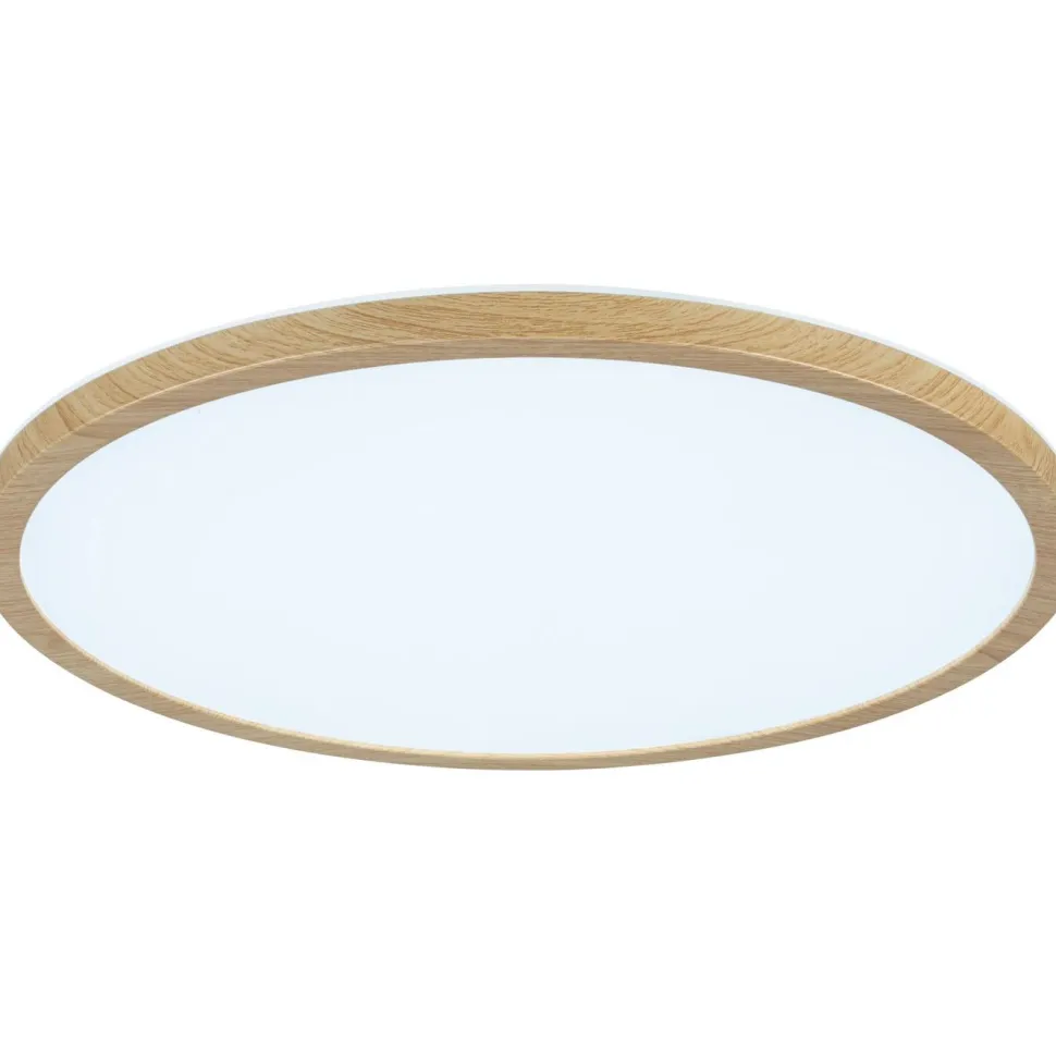 LED-paneeli Paulmann Atria Shine IP44 Ø398mm 20.8W 2800lm White Switch puunruskea tammi