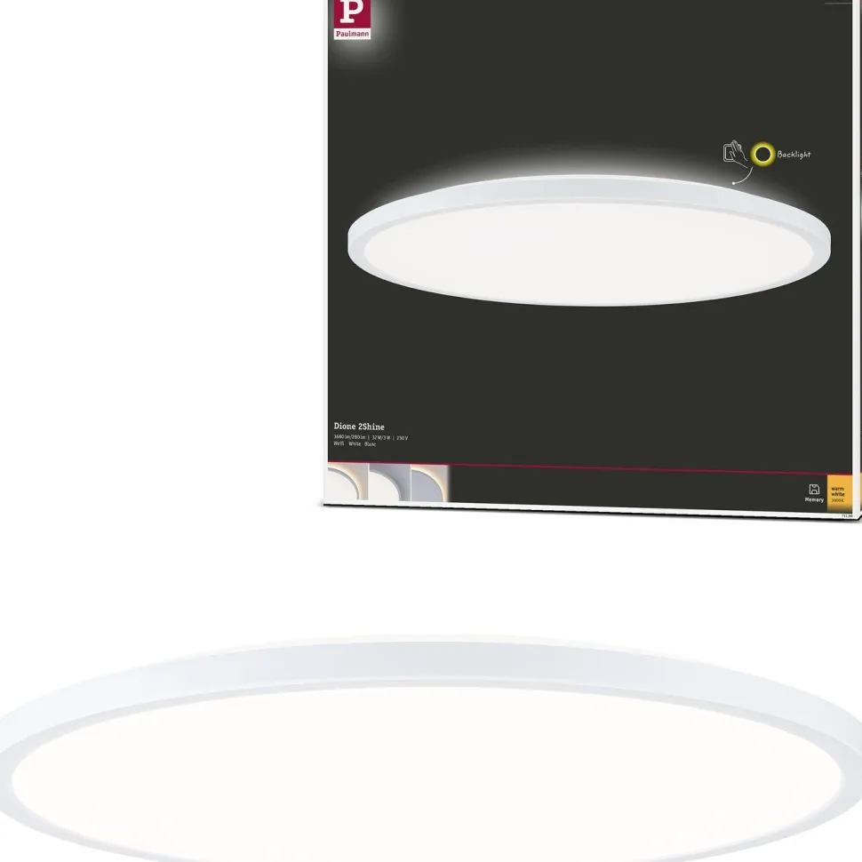 LED-paneeli Paulmann Atria Shine Ø290mm 19/2W 2400lm/150lm 3000K valkoinen