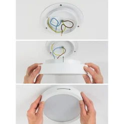 LED-paneeli Paulmann Aviar, IP44, 22cm, 13W, 950lm, 4000K, himmennettävä, eri värejä