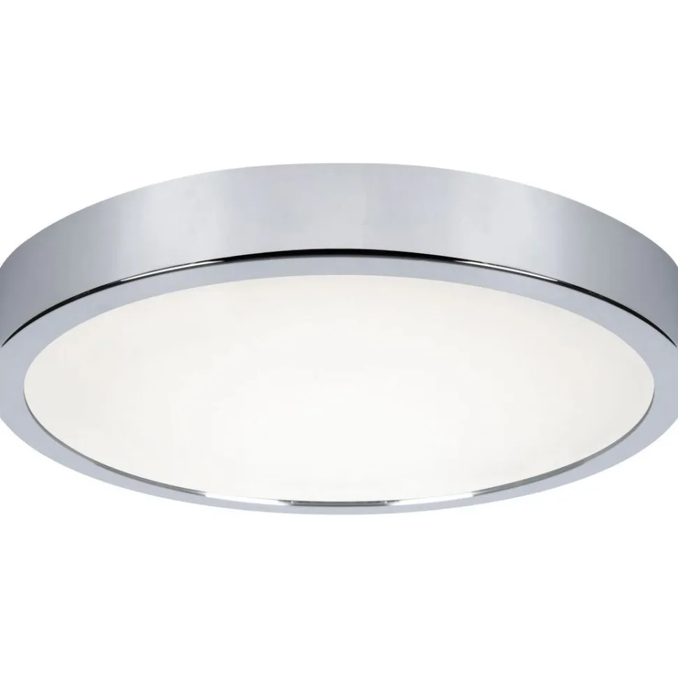 LED-paneeli Paulmann Aviar, IP44, 30cm, 18W, 1800lm, säädettävä värilämopötila, kromi