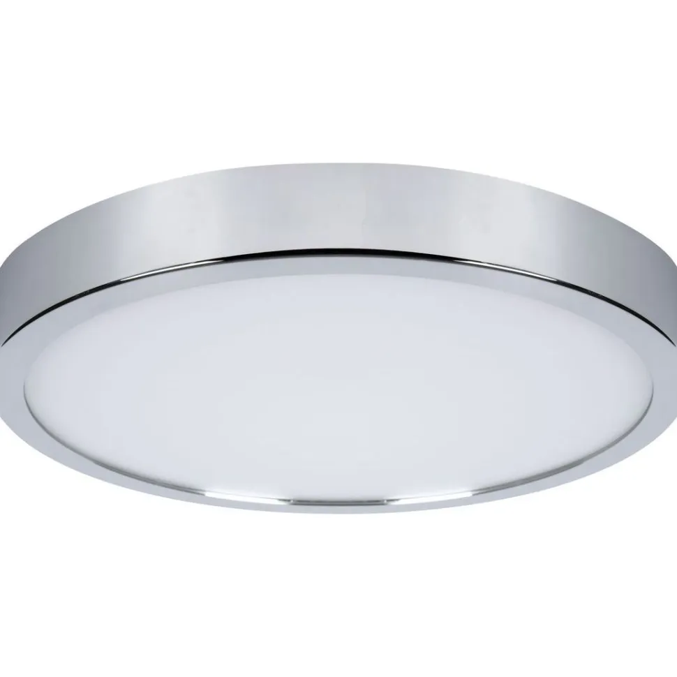LED-paneeli Paulmann Aviar, IP44, 30cm, 18W, 1800lm, säädettävä värilämopötila, kromi