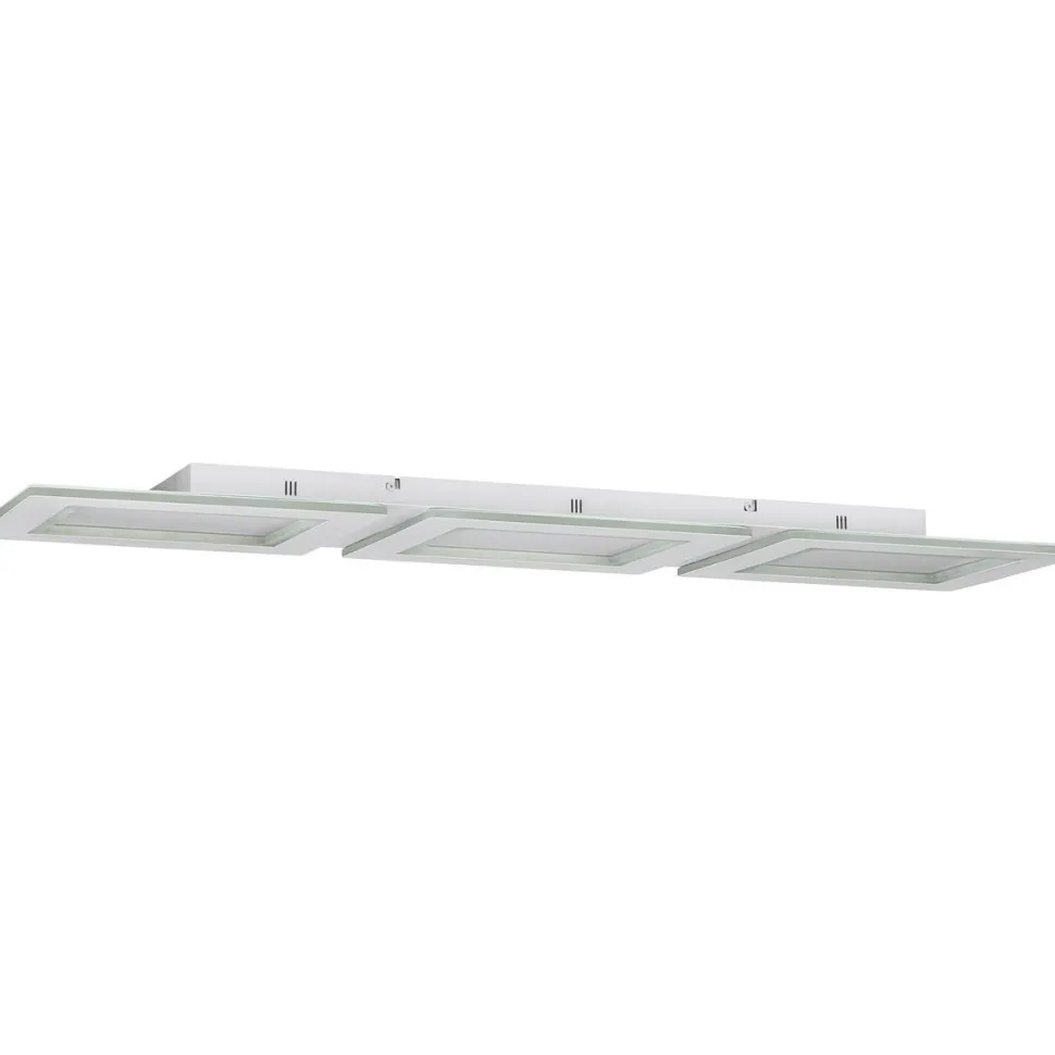 LED-Paneelivalaisin Eglo connect.z Padrogiano-z 3-osainen 120x30cm RGBW valkoinen