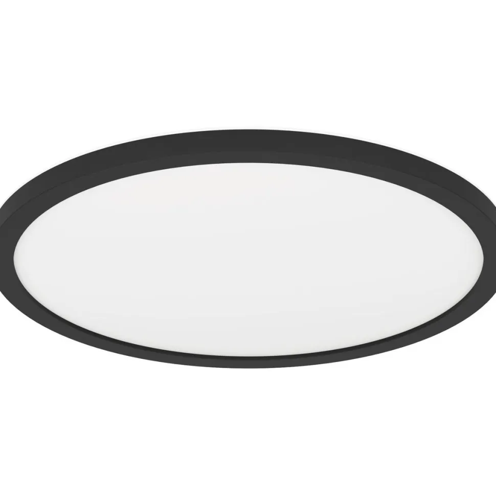 LED-Paneelivalaisin Eglo connect.z Rovito-Z ø30cm 14.6W RGBW musta