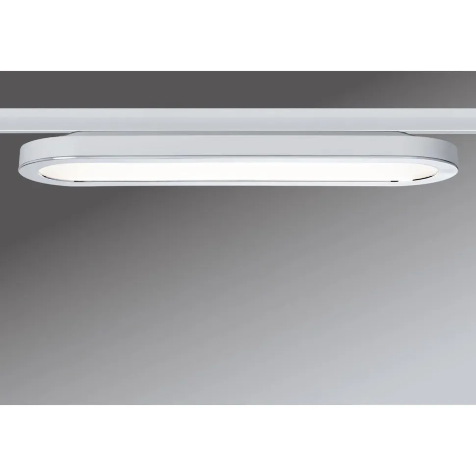LED-Paneelivalaisin kiskoon Paulmann URail Loop kromi