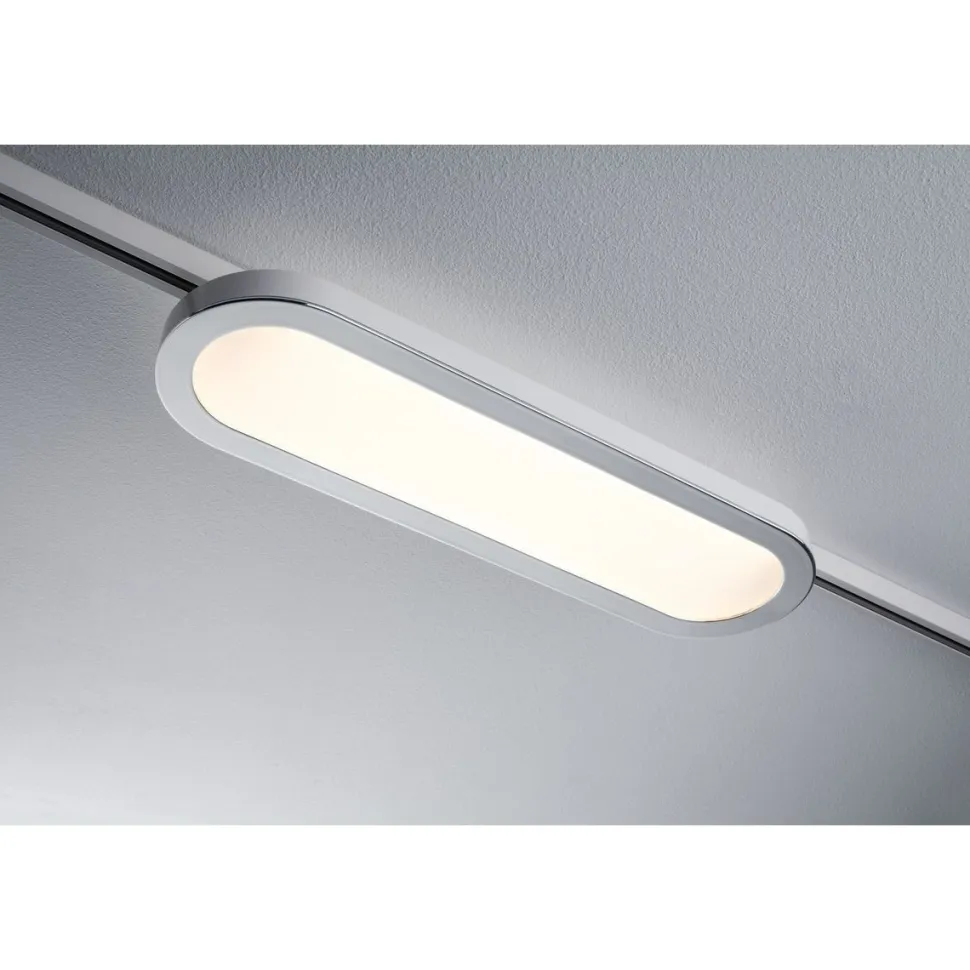 LED-Paneelivalaisin kiskoon Paulmann URail Loop kromi