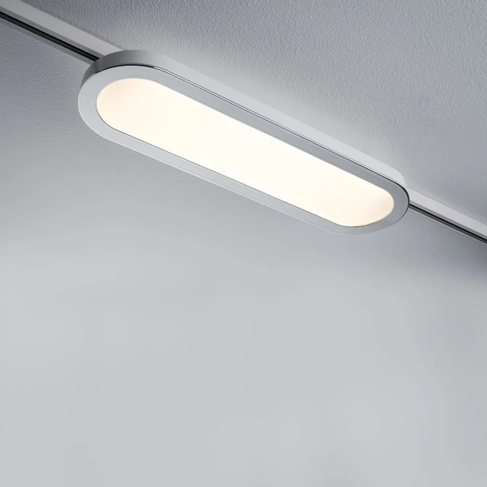 LED-Paneelivalaisin kiskoon Paulmann URail Loop kromi