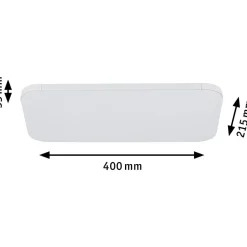 LED-Paneelivalaisin kiskoon Paulmann URail Campo 215x400mm himmennettävä valkoinen