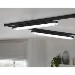 LED-Paneelivalaisin kiskoon Paulmann Urail Loop mattamusta
