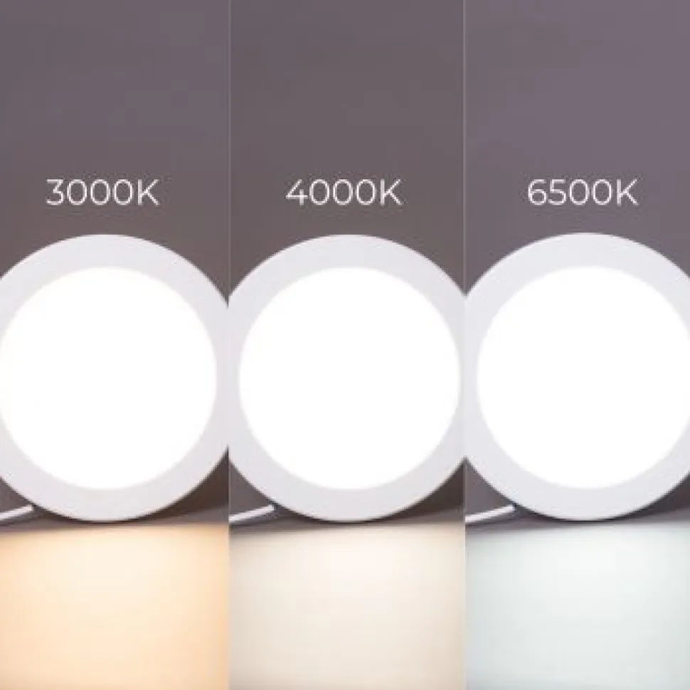 LED-Paneelivalaisin LED Energie Round 6W IP44 himmennettävä