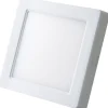 LED-paneelivalaisin Led Energie, 12W, 900lm, 3500K, pinta-asennettava, neliö, sisäänrakennettu liitäntälaite