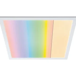 LED-Paneelivalaisin Paulmann Amaris RGBW 595x595mm mattavalkoinen