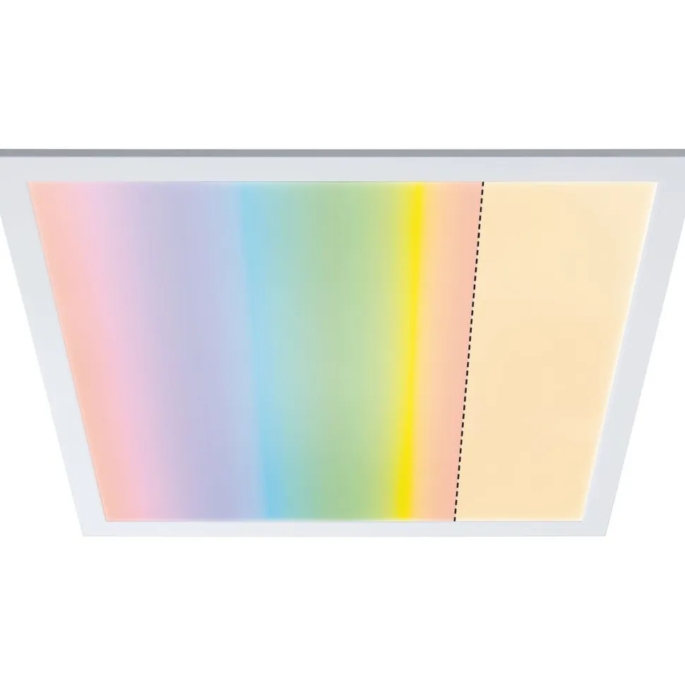 LED-Paneelivalaisin Paulmann Amaris RGBW 595x595mm mattavalkoinen