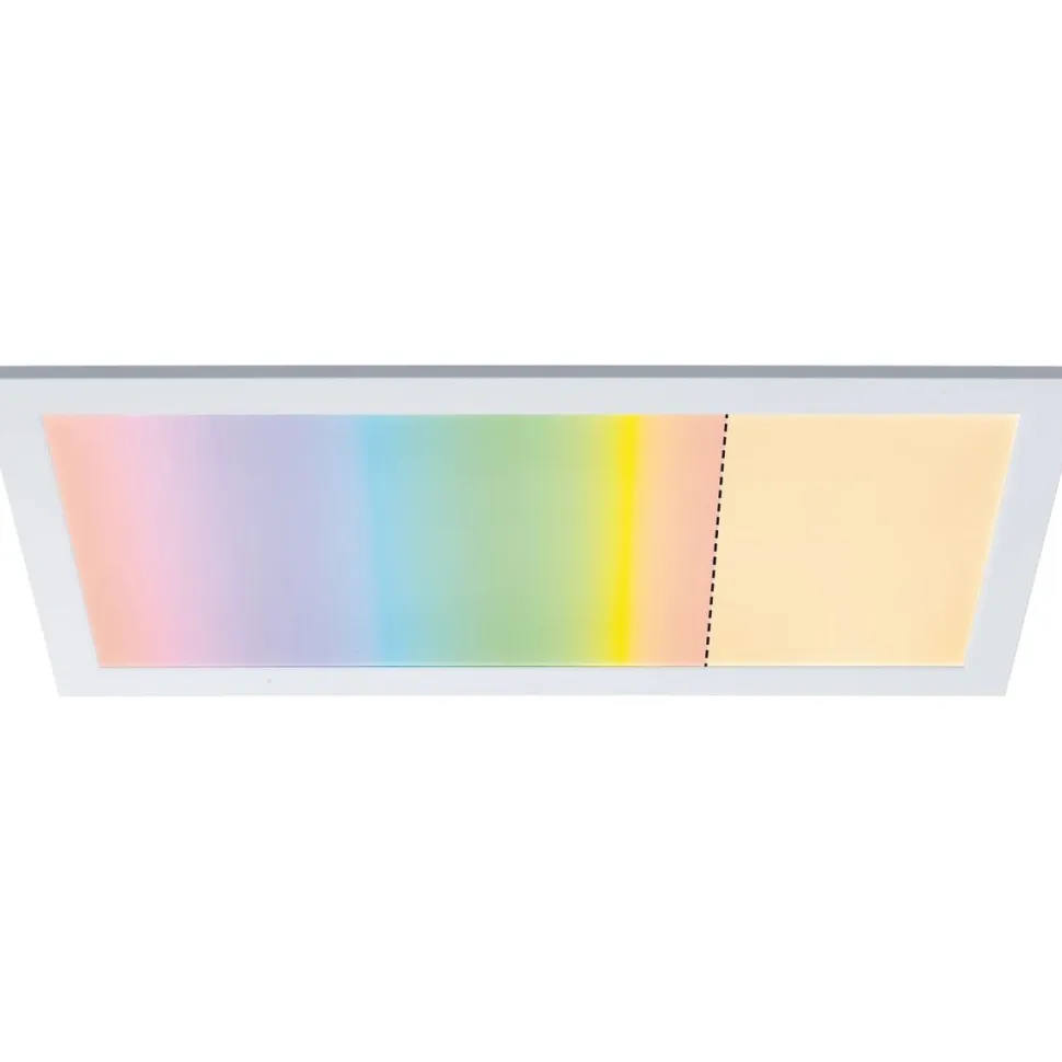 LED-Paneelivalaisin Paulmann Amaris RGBW 295x595mm mattavalkoinen