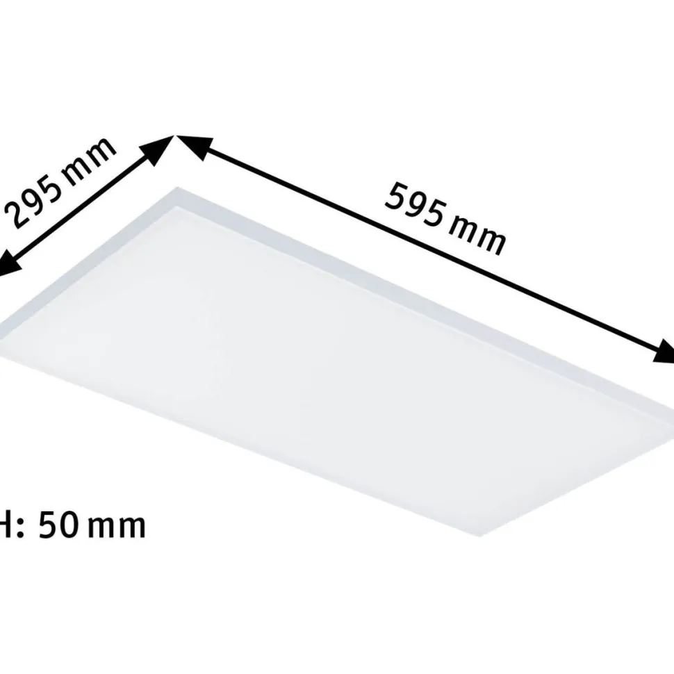 LED-Paneelivalaisin Paulmann Velora 295x595mm himmennettävä mattavalkoinen