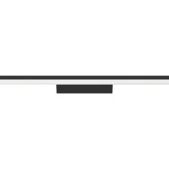 LED-peilivalaisin Eglo Regello-z connect.z 60cm, säädettävä värilämpötila, himmennettävä, IP44, seinään tai peilikaapin päälle, musta