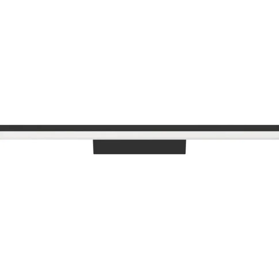LED-peilivalaisin Eglo Regello-z connect.z 60cm, säädettävä värilämpötila, himmennettävä, IP44, seinään tai peilikaapin päälle, musta