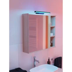 LED-peilivalaisin Eglo Regello-z connect.z 60cm, säädettävä värilämpötila, himmennettävä, IP44, seinään tai peilikaapin päälle, musta