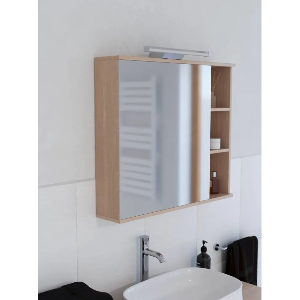 LED-peilivalaisin Eglo Regello-z connect.z 60cm, säädettävä värilämpötila, himmennettävä, IP44, seinään tai peilikaapin päälle, musta