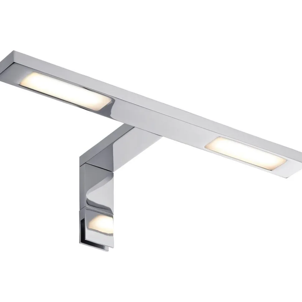 LED-peilivalaisin Paulmann Galeria Hook, IP44, 2700K, kromi