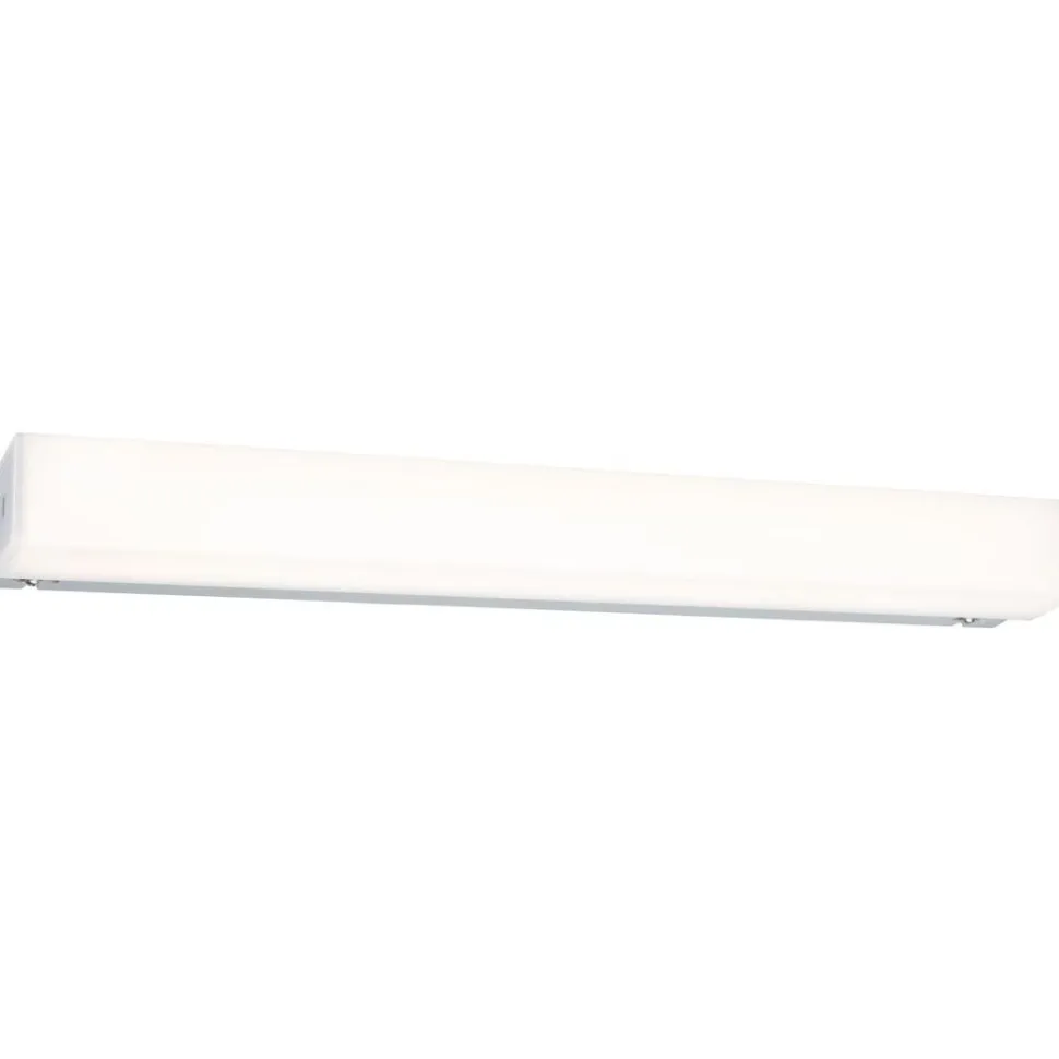 LED-peilivalaisin Paulmann Luno, 39.6cm, IP44, säädettävä värilämpötila, alumiini