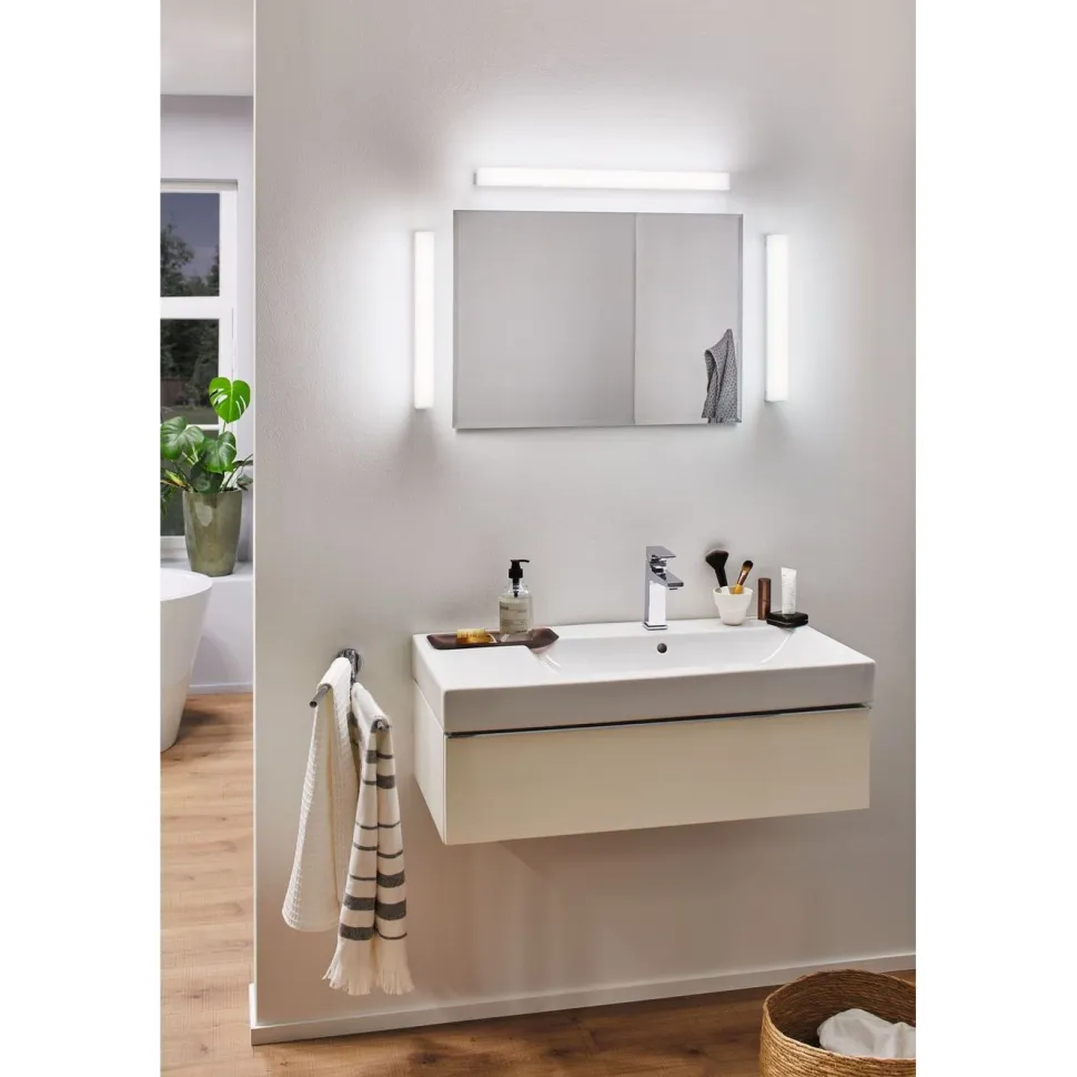 LED-peilivalaisin Paulmann Luno, 39.6cm, IP44, säädettävä värilämpötila, alumiini