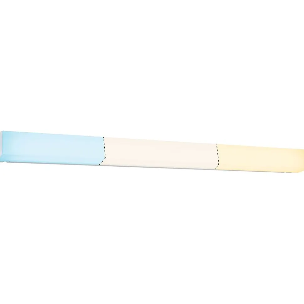 LED-peilivalaisin Paulmann Luno, 59.6cm, IP44, säädettävä värilämpötila, alumiini
