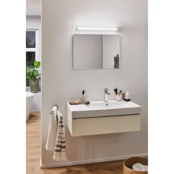 LED-peilivalaisin Paulmann Luno, 59.6cm, IP44, säädettävä värilämpötila, alumiini