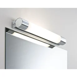 LED-peilivalaisin Paulmann Orgon Prise, 44cm, IP44, 3000K, kromi/valkoinen