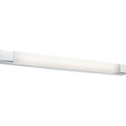 LED-peilivalaisin Paulmann Quasar, 70cm, IP44, 3000K, kromi/valkoinen