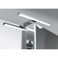 LED-peilivalaisin Paulmann Selo, IP44, säädettävä värilämpötila, kromi