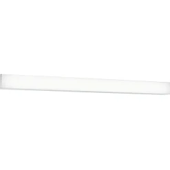 LED-peilivalaisin Paulmann Tova, 60cm, IP44, säädettävä värilämpötila, himmennettävä kromi/valkoinen