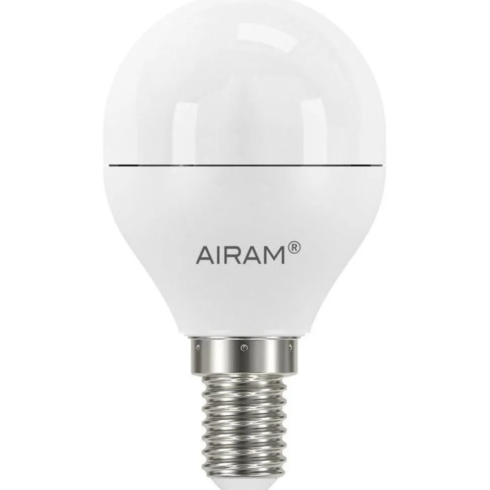 LED-pienkupulamppu Airam Pro P45 840 DIM, E14, 4000K, 470lm, OP, himmennettävä