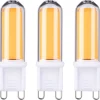 LED-pistokantalamppu Paulmann Pin Base, G9, 470lm, 4.6W, 2700K, kirkas, 3kpl